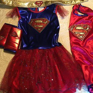 Girls Supergirl Costume